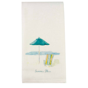 Beach Chair Blue Dishtowel