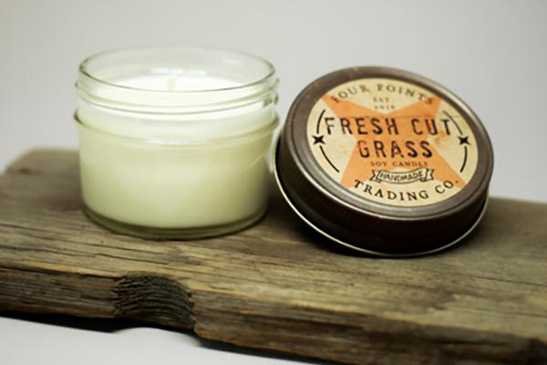 Fresh Cut Grass 4 oz Soy Candle