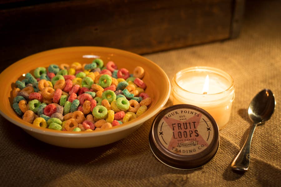 Fruit Loops 4 oz Soy Candle - Best Seller!!