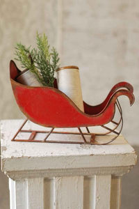 Red Sleigh 16"